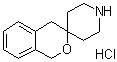 1,4-Dihydrospiro[3H-2-benzopyran-3,4'-piperidine] hydrochloride (1:1) molecular structure (CAS 1207163-78-7)