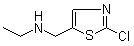 2-氯-N-乙基-5-噻唑甲胺分子结构 (CAS 120740-07-0)