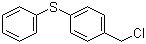 4-(苯硫基)氯苄分子结构 (CAS 1208-87-3)