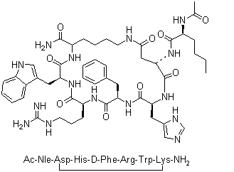 美拉诺坦 II分子结构 (CAS 121062-08-6)