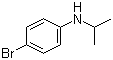 4-溴-N-异丙基苯胺分子结构 (CAS 121086-19-9)
