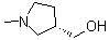 (3S)-1-Methyl-3-pyrrolidinemethanol molecular structure (CAS 1210934-04-5)