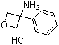 3-苯基-3-氧杂环丁胺盐酸盐分子结构 (CAS 1211284-11-5)