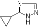 5-环丙基-1H-1,2,4-三氮唑分子结构 (CAS 1211390-33-8)