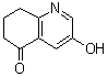 7,8-二氢-3-羟基-5(6H)-喹啉酮分子结构 (CAS 1211582-47-6)
