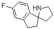 5-氟-2,3-二氢螺[1H-茚-1,2'-吡咯烷]分子结构 (CAS 1211594-23-8)