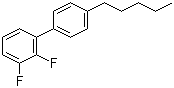 2,3-二氟-4'-戊基联苯分子结构 (CAS 121219-17-8)
