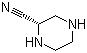 (2S)-2-哌嗪甲腈分子结构 (CAS 1212303-37-1)
