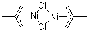 Methallylnickel chloride dimer molecular structure (CAS 12145-60-7)