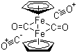 Tetracarbonylbis(cyclopentadienyl)diiron molecular structure (CAS 12154-95-9)