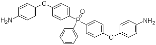 4,4'-[(苯基亚膦酰)双(4,1-苯氧基)]双苯胺分子结构 (CAS 121566-10-7)