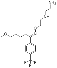 N-(乙基氨基)氟伏沙明分子结构 (CAS 1217262-11-7)