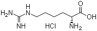 N'-(氨基亚氨基甲基)-D-赖氨酸盐酸盐分子结构 (CAS 1217456-98-8)