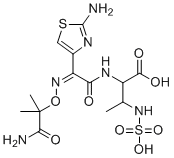 Aztreonam Amide molecular structure (CAS 1219444-93-5)