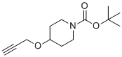 dimethylethylpropynyloxypiperidinecarboxylate molecular structure (CAS 1219827-56-1)