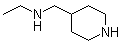 N-乙基-4-哌啶甲胺分子结构 (CAS 1220168-31-9)