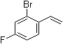 2-Bromo-1-ethenyl-4-fluorobenzene molecular structure (CAS 1221684-51-0)