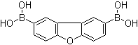B,B'-2,8-二苯并呋喃二基二硼酸分子结构 (CAS 1222008-13-0)