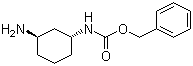trans-Benzyl 3-aminocyclohexylcarbamate molecular structure (CAS 1223158-00-6)