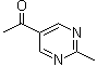 1-(2-Methylpyrimidin-5-yl)ethanone molecular structure (CAS 1225223-42-6)