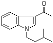1-[1-(3-甲基丁基)-1H-吲哚-3-基]乙酮分子结构 (CAS 1226854-00-7)