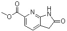2-氧代-2,3-二氢-1H-吡咯并[2,3-b]吡啶-6-羧酸甲酯分子结构 (CAS 1227268-70-3)