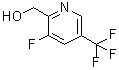 3-Fluoro-5-(trifluoromethyl)-2-pyridinemethanol molecular structure (CAS 1227515-52-7)