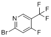 CAS 登录号：1227565-58-3, 2-溴-4-氟-5-(三氟甲基)吡啶