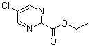 5-氯-2-嘧啶羧酸乙酯分子结构 (CAS 1227571-82-5)