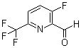 3-Fluoro-6-(trifluoromethyl)-2-pyridinecarboxaldehyde molecular structure (CAS 1227585-11-6)