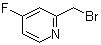 2-(溴甲基)-4-氟吡啶分子结构 (CAS 1227606-51-0)