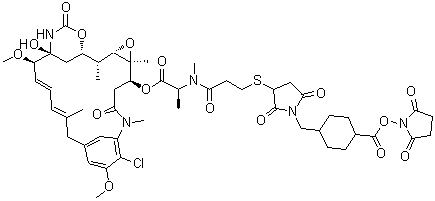 DM1 SMCC分子结构 (CAS 1228105-51-8)