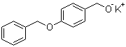4-(苄氧基)苄醇钾分子结构 (CAS 1228345-97-8)