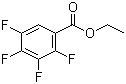 2,3,4,5-四氟苯甲酸乙酯分子结构 (CAS 122894-73-9)