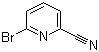 6-Bromo-2-pyridinecarbonitrile molecular structure (CAS 122918-25-6)