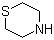 硫代吗啉分子结构 (CAS 123-90-0)