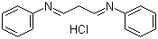 丙二醛双苯亚胺单盐酸盐分子结构 (CAS 123071-42-1)