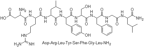 咽侧体抑制肽 IV分子结构 (CAS 123338-13-6)