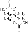 四氨合碳酸氢铂(II)分子结构 (CAS 123439-82-7)
