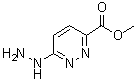 6-肼基-3-哒嗪羧酸甲酯分子结构 (CAS 1234616-16-0)