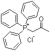 Acetonyltriphenylphosphonium chloride molecular structure (CAS 1235-21-8)