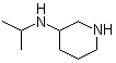 N-(1-Methylethyl)-3-piperidinamine molecular structure (CAS 1235439-19-6)