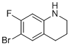 6-Bromo-7-fluoro-1,2,3,4-tetrahydroquinoline molecular structure (CAS 1235440-09-1)