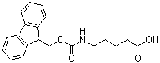 5-[[芴甲氧羰基]氨基]戊酸分子结构 (CAS 123622-48-0)