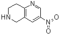 3-Nitro-5,6,7,8-tetrahydro-[1,6]naphthyridine molecular structure (CAS 123792-68-7)