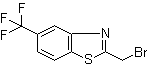 2-(溴甲基)-5-(三氟甲基)苯并噻唑分子结构 (CAS 123895-42-1)