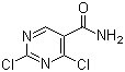 2,4-二氯-5-嘧啶甲酰胺分子结构 (CAS 1240390-28-6)