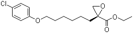 Etomoxir molecular structure (CAS 124083-20-1)