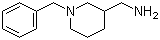 (1-Benzylpiperidin-3-yl)methanamine molecular structure (CAS 124257-62-1)