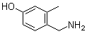 4-(氨基甲基)-3-甲基苯酚分子结构 (CAS 1243347-65-0)